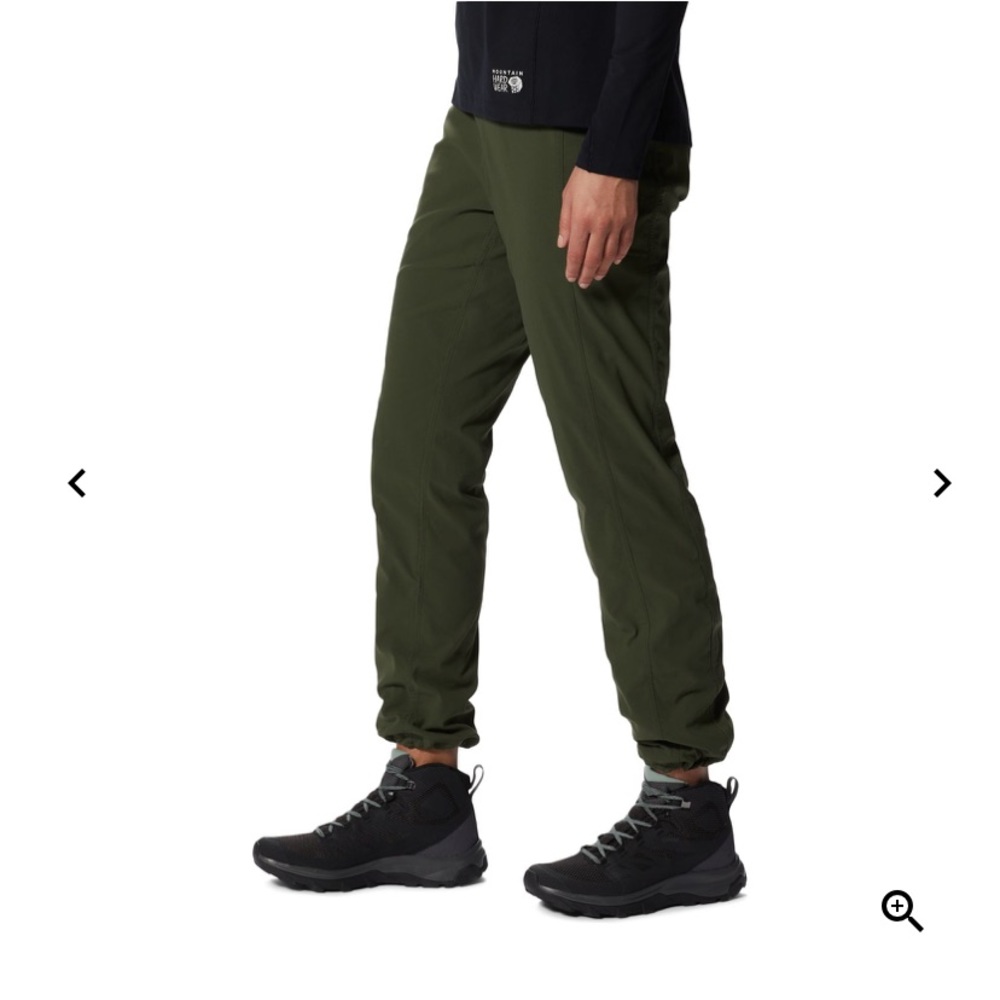 Like New! Mountain Hardware Dynama Lined High Rise Pants, Size S